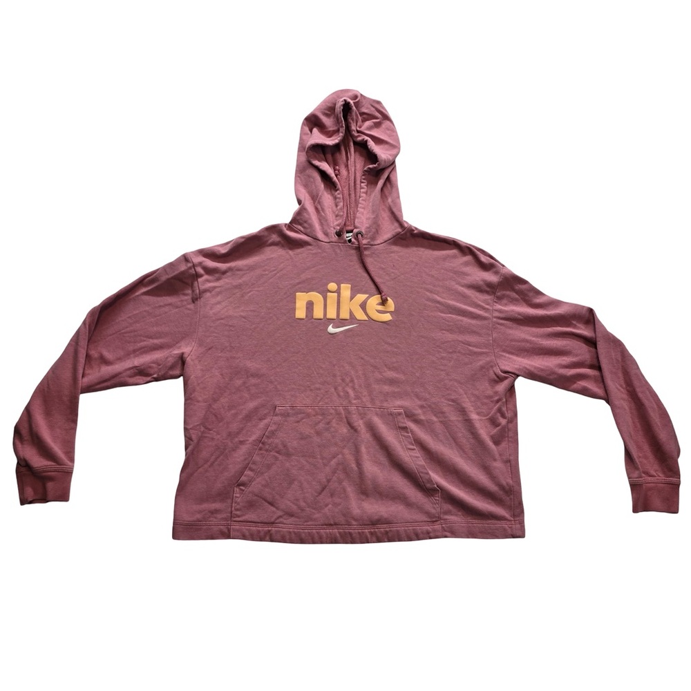 Nike Oversized Hoodie Pullover Pink Streetwear Athleisure Medium